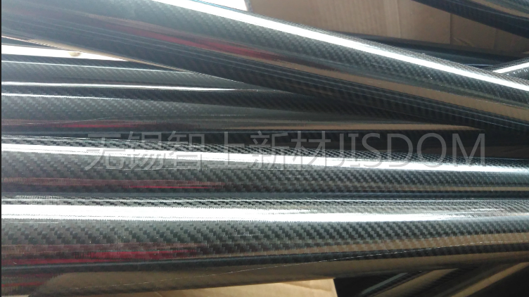无锡鼎点注册碳纤维管实拍