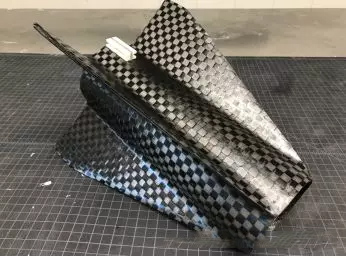 碳纤维复合材料的翅片筒结构