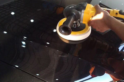 碳纤维板表面凹坑可以喷漆填平吗?